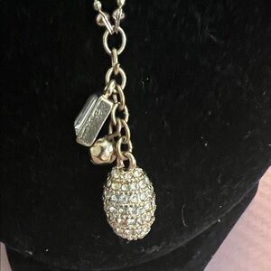 Elegant Gold and Silver Pendant Necklace